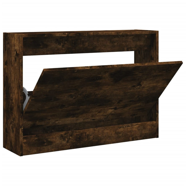 Schuhschrank Räuchereiche 80cm
