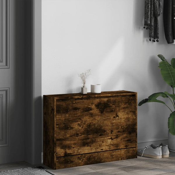 Schuhschrank Räuchereiche 80cm
