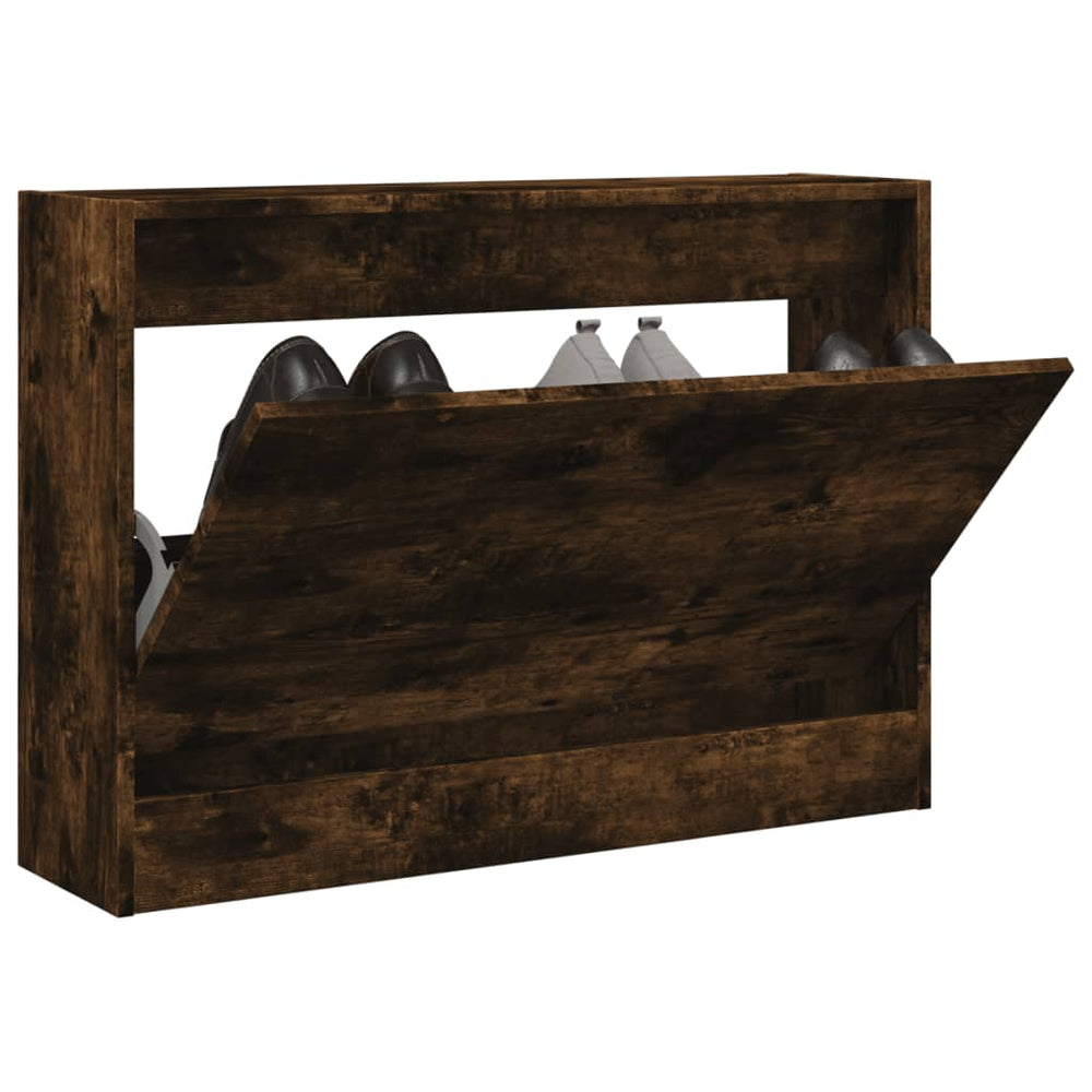 Schuhschrank Räuchereiche 80cm