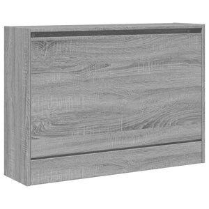 Schuhschrank Grau Sonoma 80 cm
