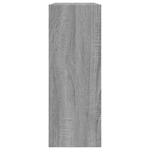 Schuhschrank Grau Sonoma 80 cm