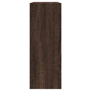 Schuhschrank Braun Eichenoptik 80 cm