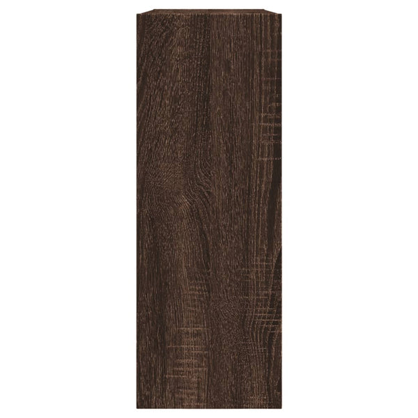 Schuhschrank Braun Eichenoptik 80 cm