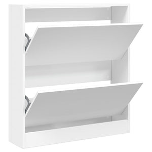 Weißer Schuhschrank 80 cm