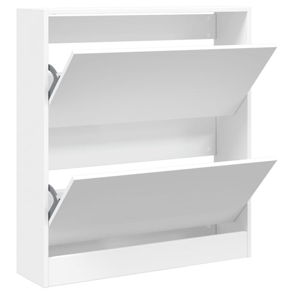 Weißer Schuhschrank 80 cm