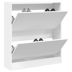 Weißer Schuhschrank 80 cm