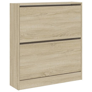 Schuhschrank Sonoma Eiche 80 cm