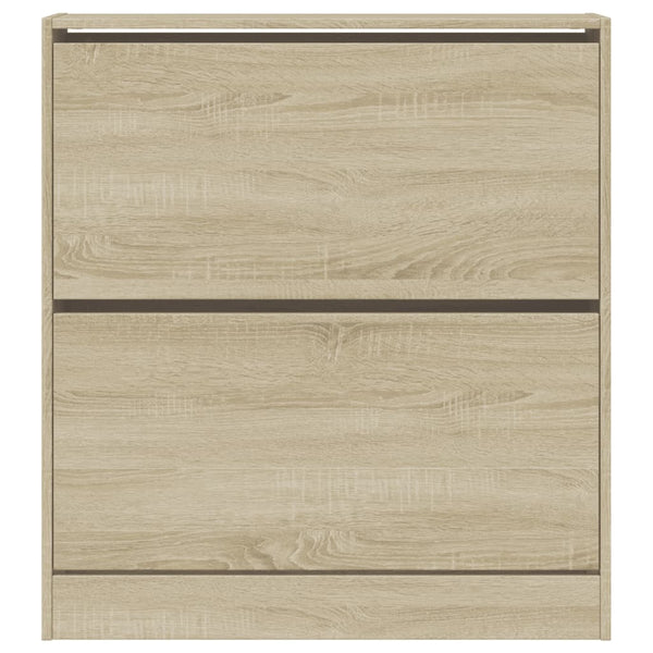 Schuhschrank Sonoma Eiche 80 cm