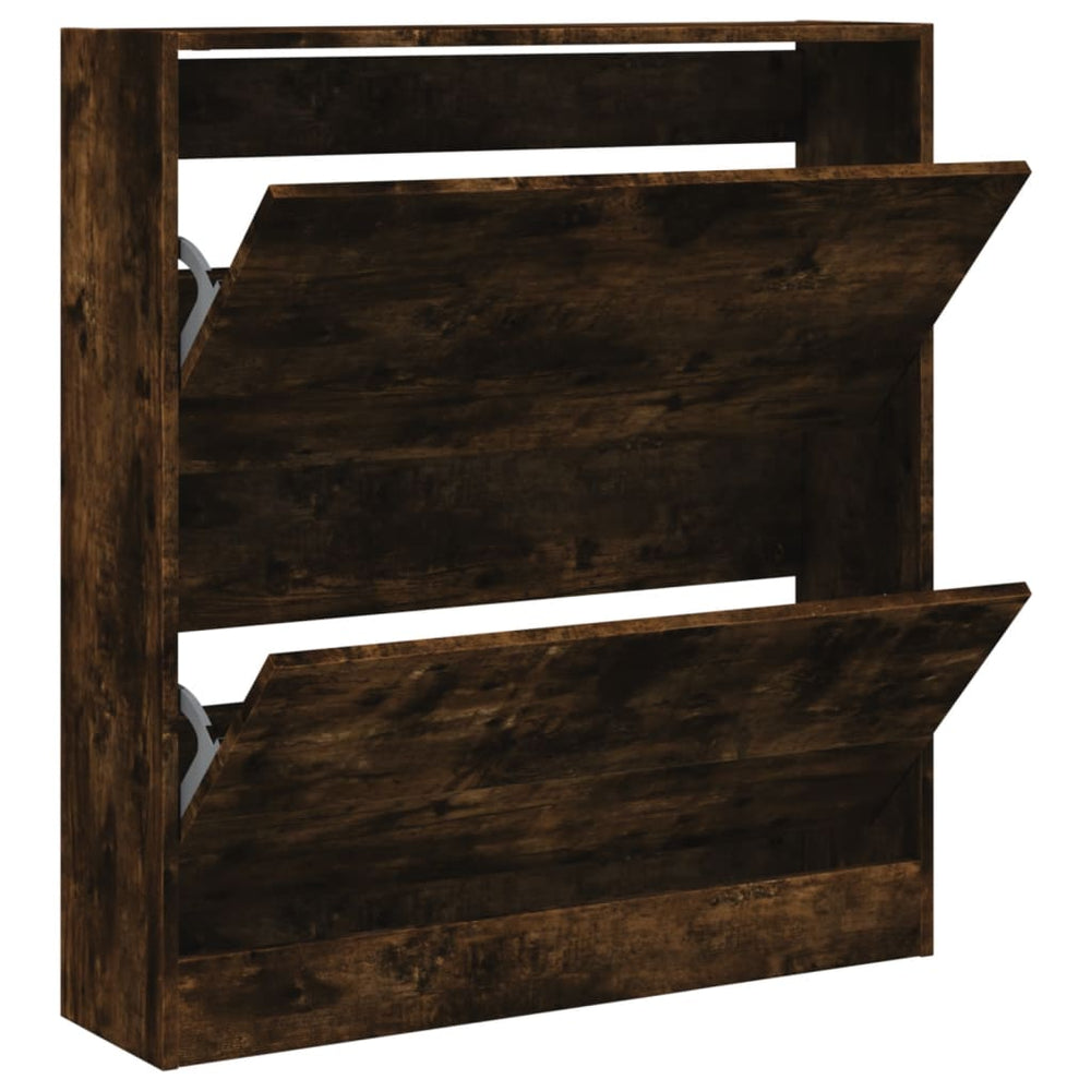 Schuhschrank Räuchereiche 80cm