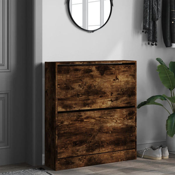 Schuhschrank Räuchereiche 80cm