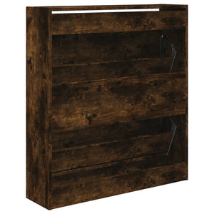 Schuhschrank Räuchereiche 80cm