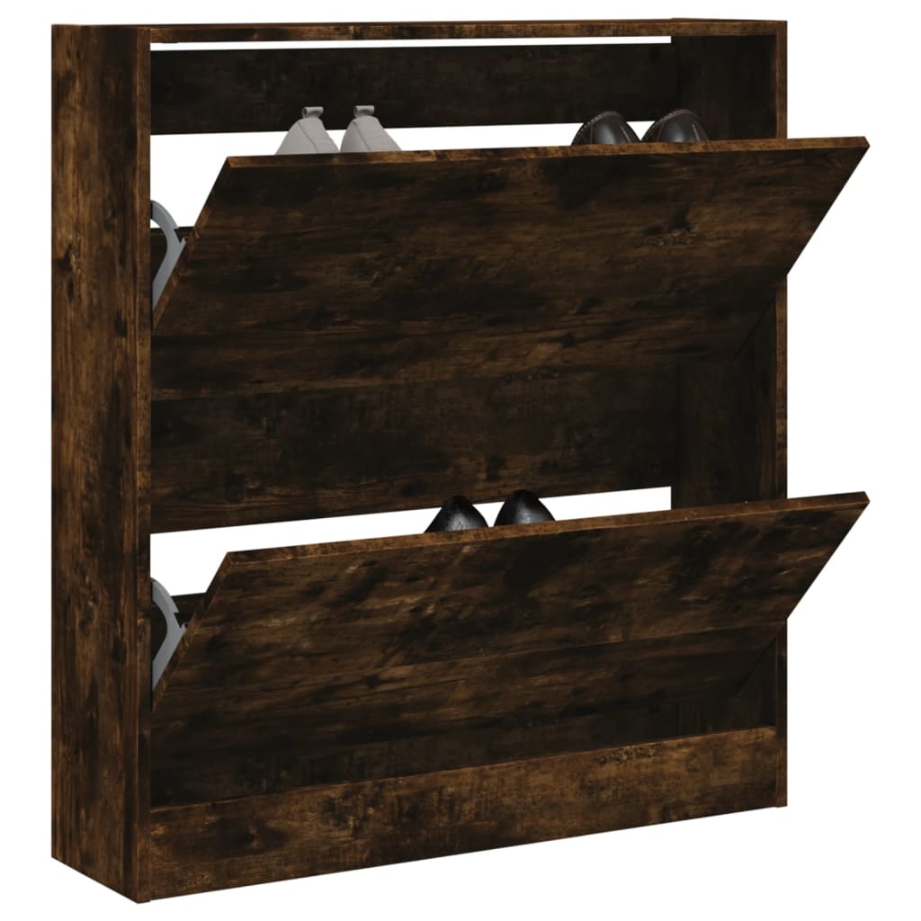 Schuhschrank Räuchereiche 80cm