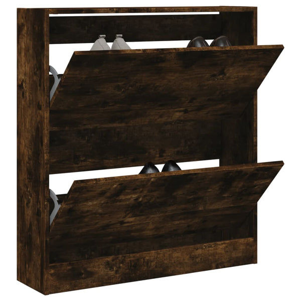 Schuhschrank Räuchereiche 80cm