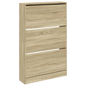 Schuhschrank Sonoma Eiche 80 cm