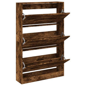 Schuhschrank Räuchereiche, 80cm