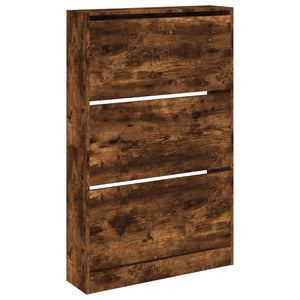 Schuhschrank Räuchereiche, 80cm
