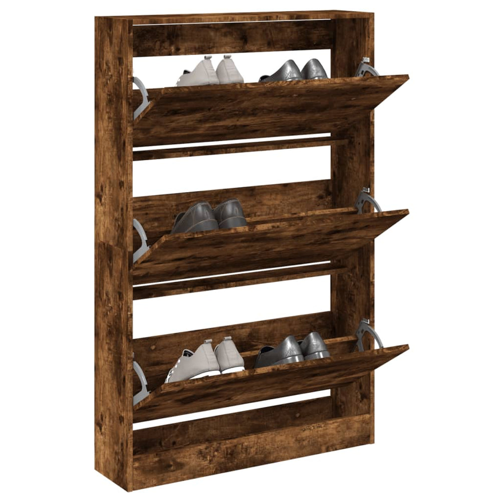 Schuhschrank Räuchereiche, 80cm