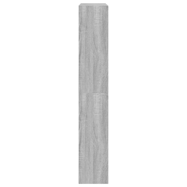 Schuhschrank Grau Sonoma Holz