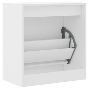 Weißer Schuhschrank 60 cm