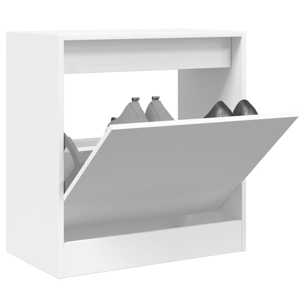 Weißer Schuhschrank 60 cm