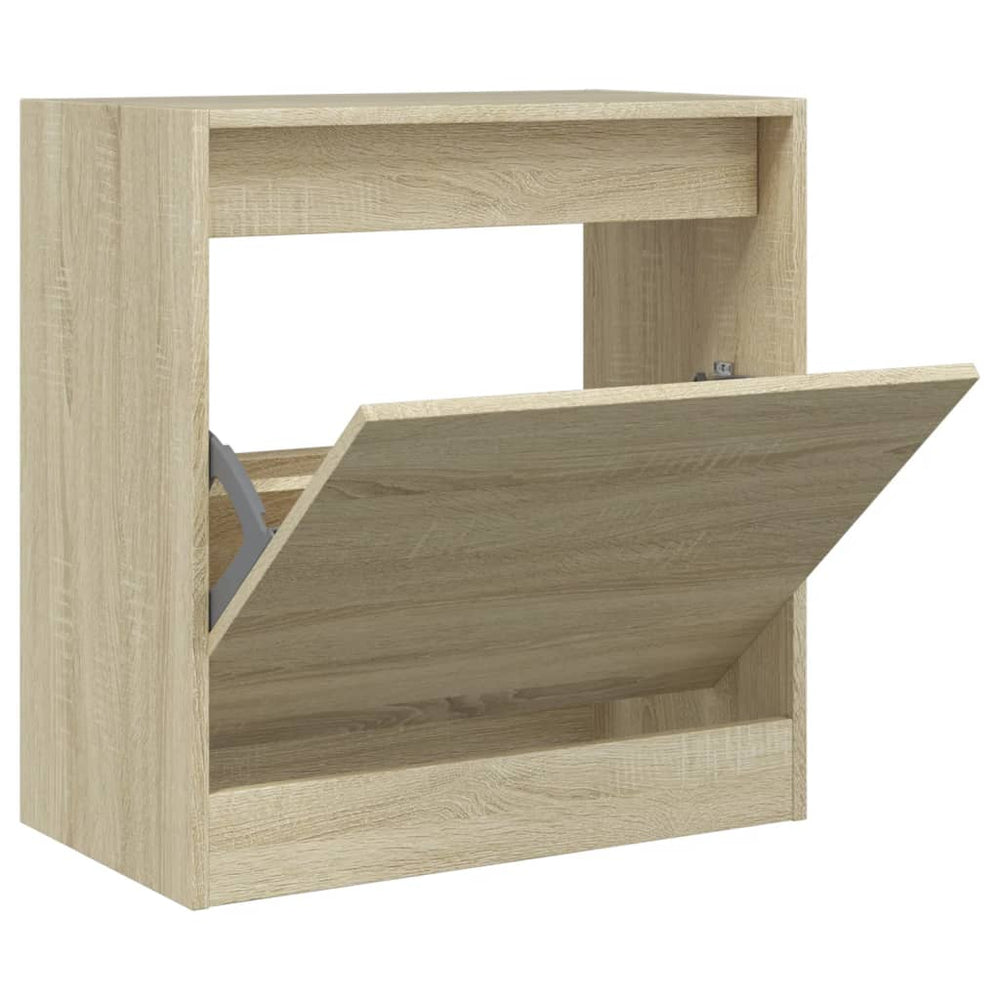 Schuhschrank Sonoma Eiche 60 cm