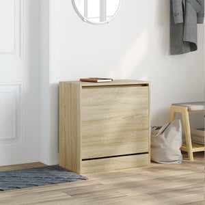 Schuhschrank Sonoma Eiche 60 cm