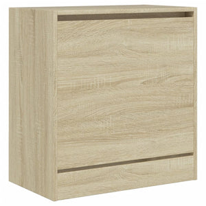 Schuhschrank Sonoma Eiche 60 cm