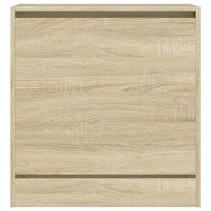 Schuhschrank Sonoma Eiche 60 cm