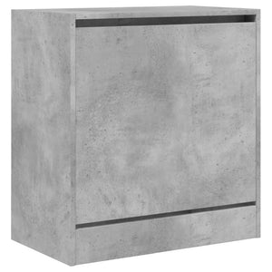 Betongrauer Schuhschrank 60 cm