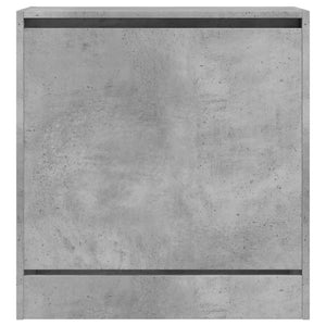Betongrauer Schuhschrank 60 cm
