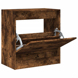 Schuhschrank Räuchereiche 60cm