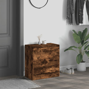 Schuhschrank Räuchereiche 60cm