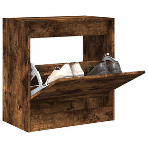 Schuhschrank Räuchereiche 60cm