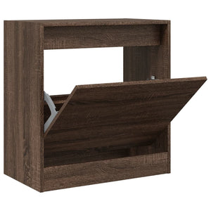 Schuhschrank Braun Eichenoptik