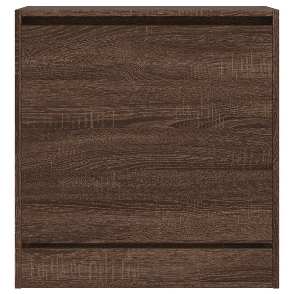 Schuhschrank Braun Eichenoptik