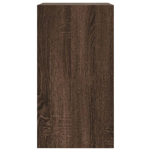 Schuhschrank Braun Eichenoptik