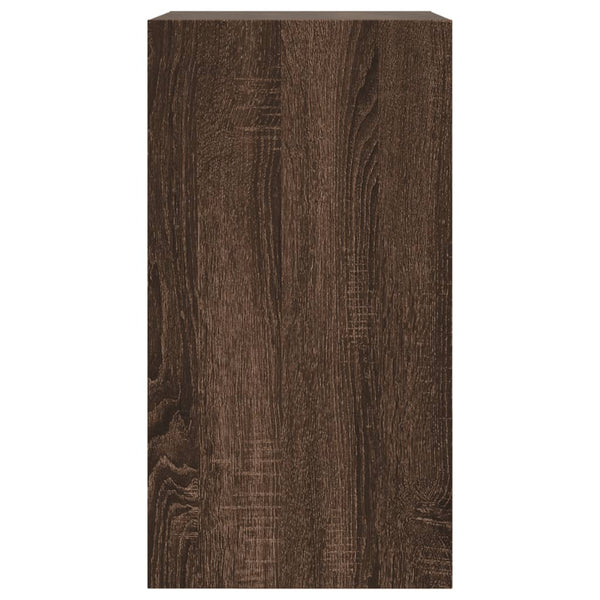 Schuhschrank Braun Eichenoptik