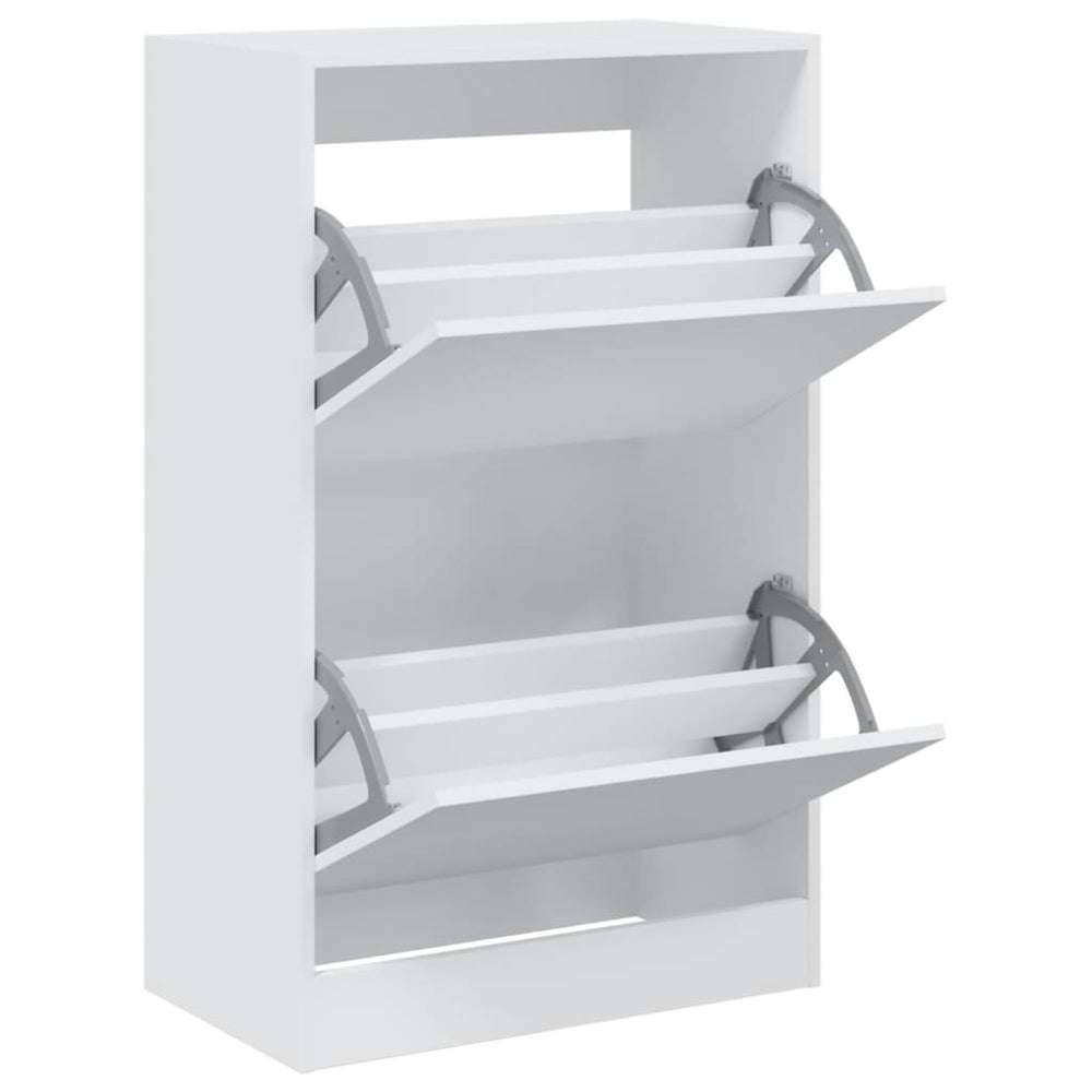 Weißer Schuhschrank 60 cm