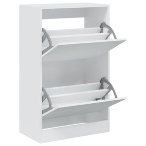 Weißer Schuhschrank 60 cm