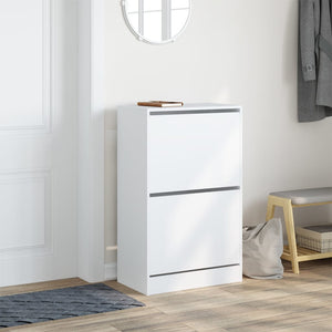 Weißer Schuhschrank 60 cm
