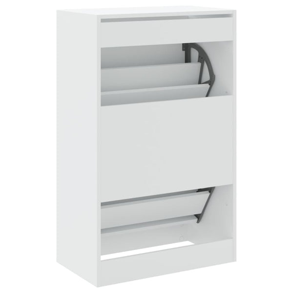 Weißer Schuhschrank 60 cm