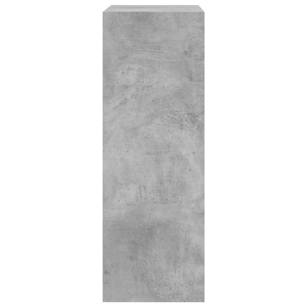 Betongrauer Schuhschrank 60 cm
