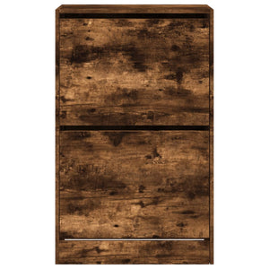 Schuhschrank Räuchereiche 60x34x96,5cm