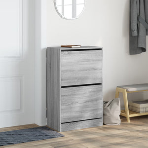 Grauer Schuhschrank Sonoma 60cm