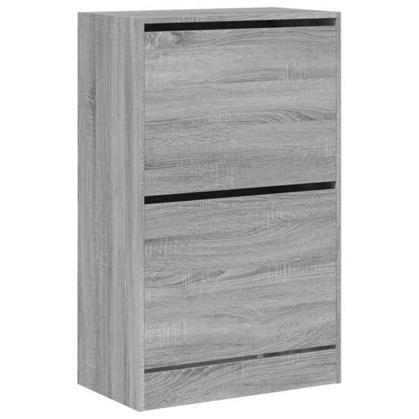 Grauer Schuhschrank Sonoma 60cm