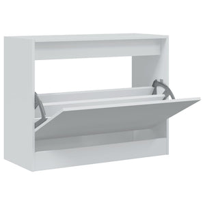 Weißer Schuhschrank 80 cm