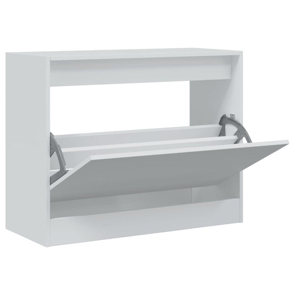 Weißer Schuhschrank 80 cm