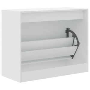 Weißer Schuhschrank 80 cm