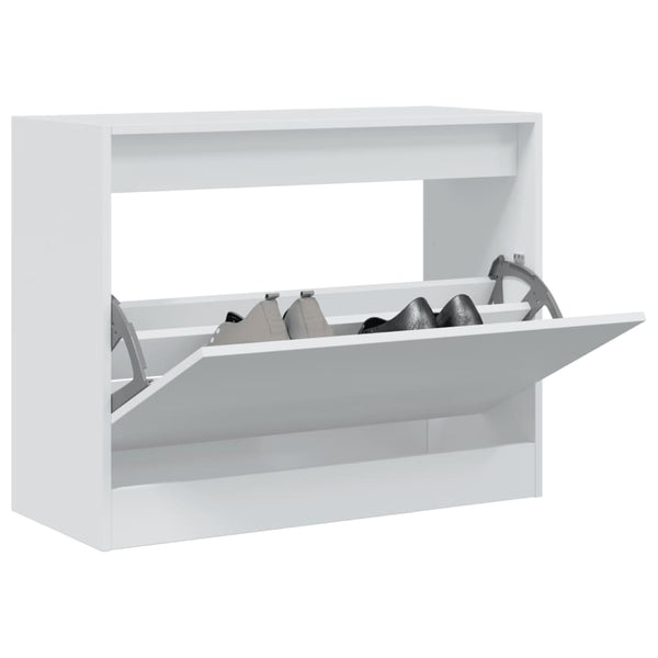 Weißer Schuhschrank 80 cm
