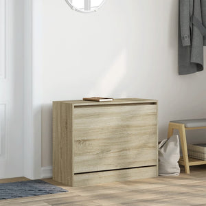 Schuhschrank Sonoma Eiche 80 cm